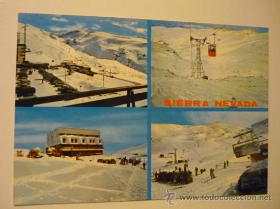 Postales: postal sierra nevada-varias vistas