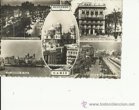 Postales: Postal Recuerdo de Cadiz.ediciones arriba.