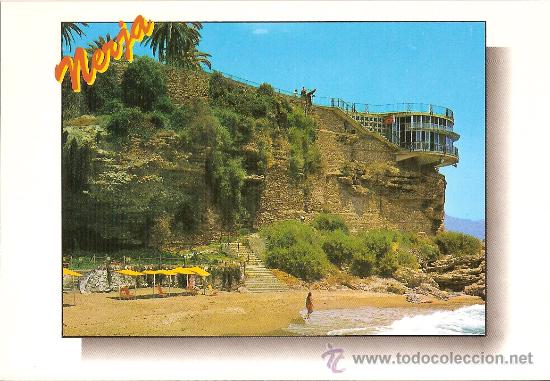 Postales: NERJA, COSTA DEL SOL, BALC&Oacute;N DE EUROPA - SIN CIRCULAR - Foto 1