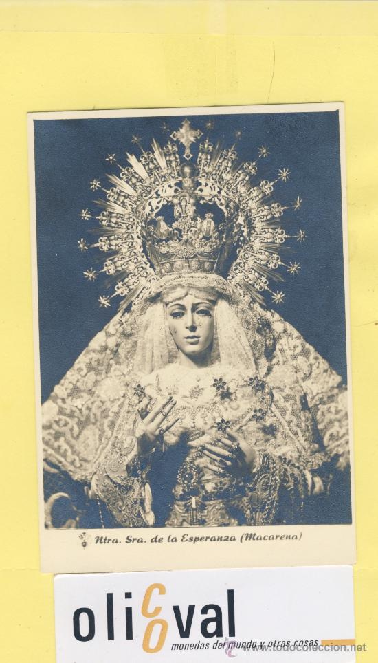 Postales: POSTAL-F0TOGRAFICA SEVILLA-NTRA SRA.LA ESPERANZA-MACARENA-120 X 82 mm-ED.ESTUDIOS HARETON-P-02076