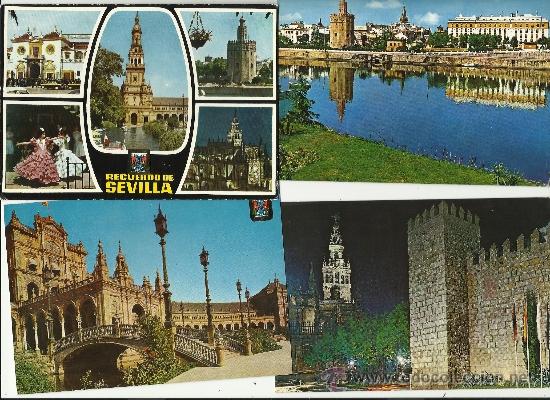 Postales: 5 postales de sevilla - Foto 2