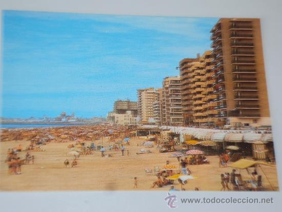 Postales: Cadiz. Playa de la Victoria.