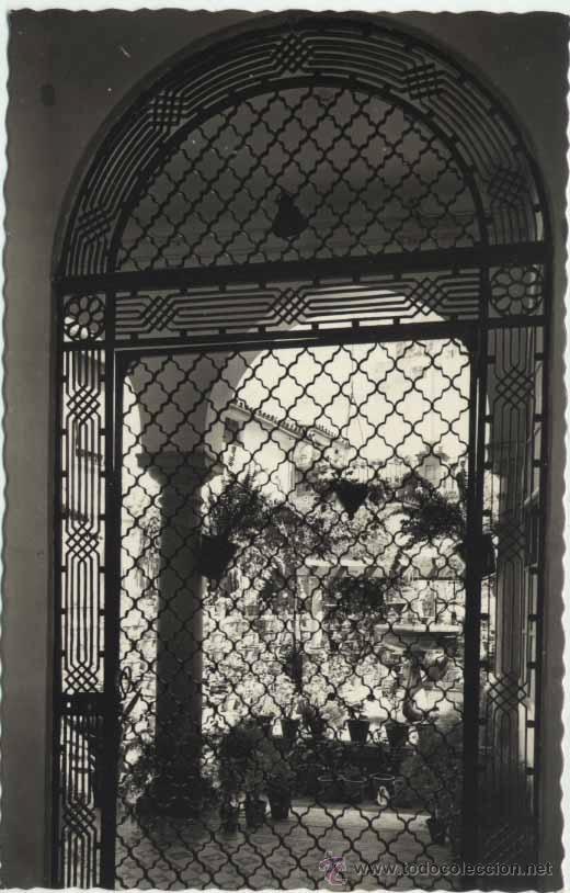 Postales: C&Oacute;RDOBA.- PATIO CORDOB&Eacute;S CON CANCELA