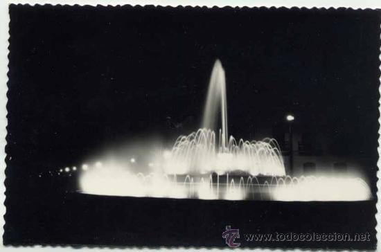 Postales: C&Oacute;RDOBA.- FUENTE LUMINOSA EN EL PASEO DEL GENERAL PRIMO DE RIVERA