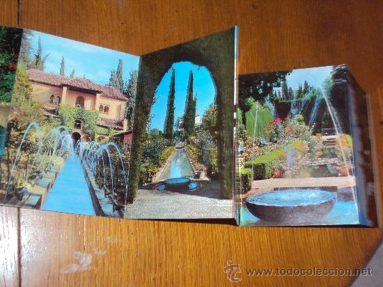 Postales: Granada. Generalife. 10 Vistas. - Foto 1