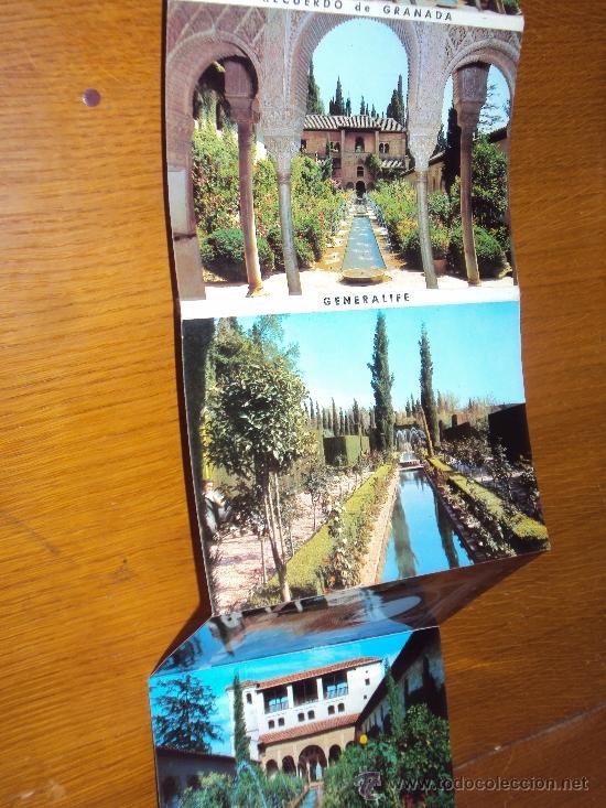 Postales: Granada. Generalife. 10 Vistas. - Foto 2