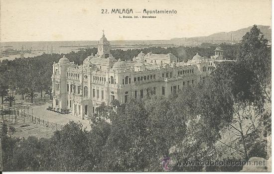 Postales: MALAGA N&ordm; 22 .- AYUNTAMIENTO.- ROISIN