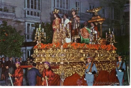 Postales: SEMANA SANTA DE CADIZ - SANTISIMO CRISTO DE LA SENTENCIA