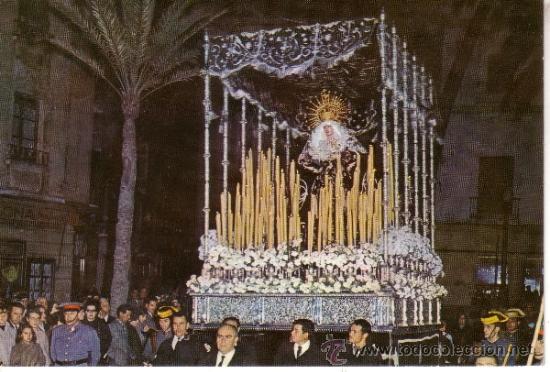 Postales: SEMANA SANTA DE CADIZ - NUESTRA SE&Ntilde;ORA DEL MAYOR DOLOR