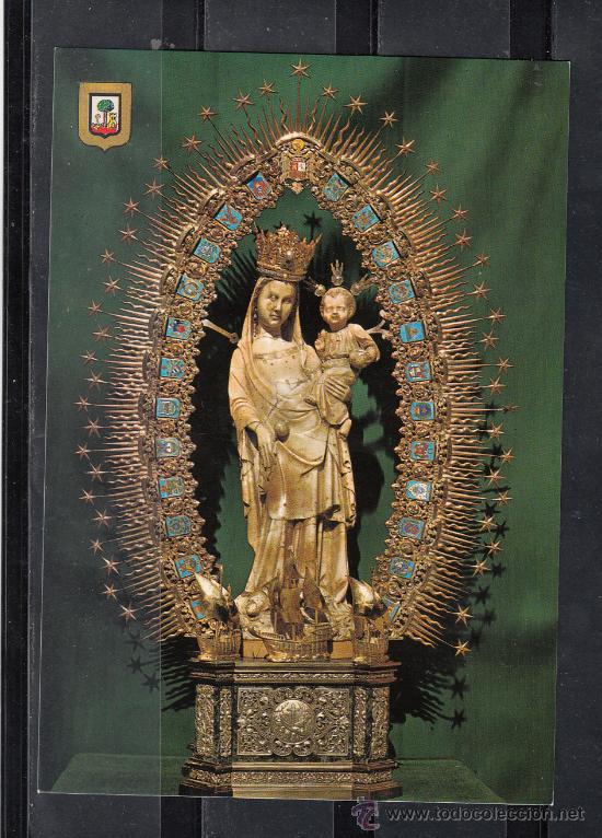 Postales: N&ordm; 1411. LA R&Aacute;BIDA. MONASTERIO DE LA RABIDA. SANTA MARIA DE LA RABIDA. VIRGEN DE LOS MILAGROS.S.XIII