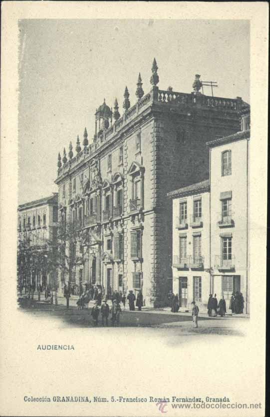 Postales: GRANADA.- AUDIENCIA