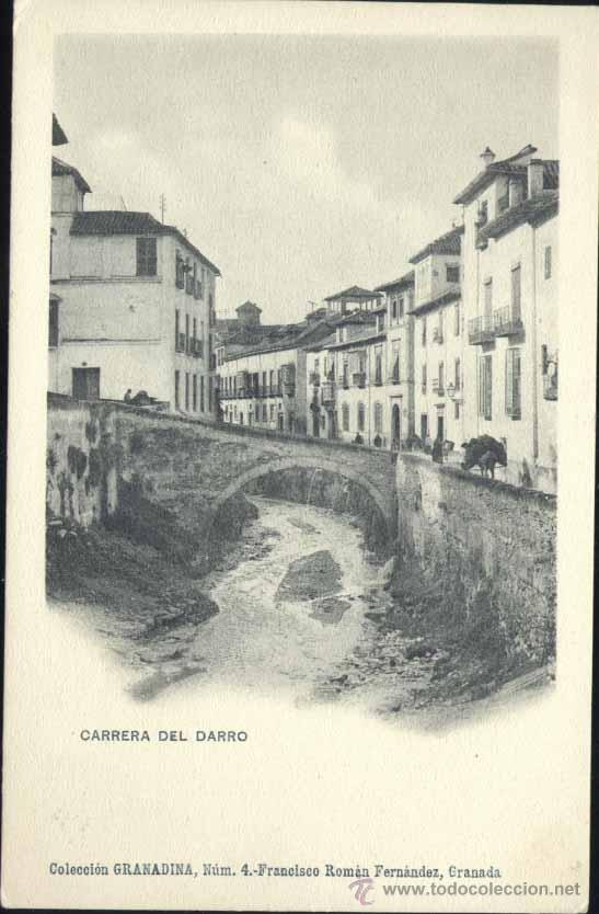 Postales: GRANADA.- CARRERA DEL DARRO - Foto 1