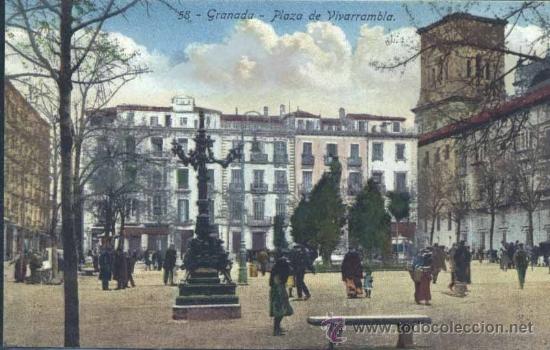GRANADA.- PLAZA DE BIBARRAMBLA