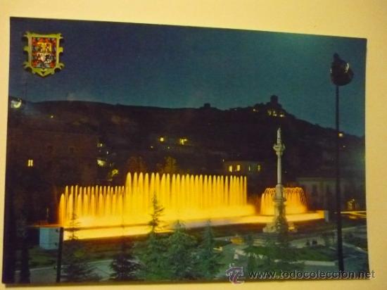 Postales: postal granada.- fuente luminosa