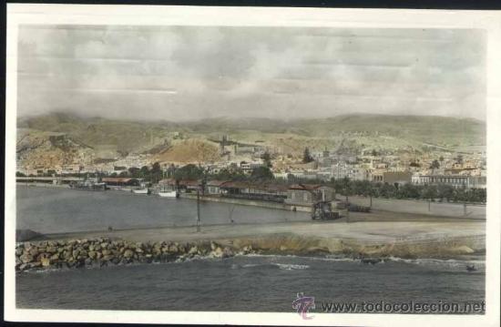 Postales: ALMER&Iacute;A.- VISTA GENERAL DEL PUERTO