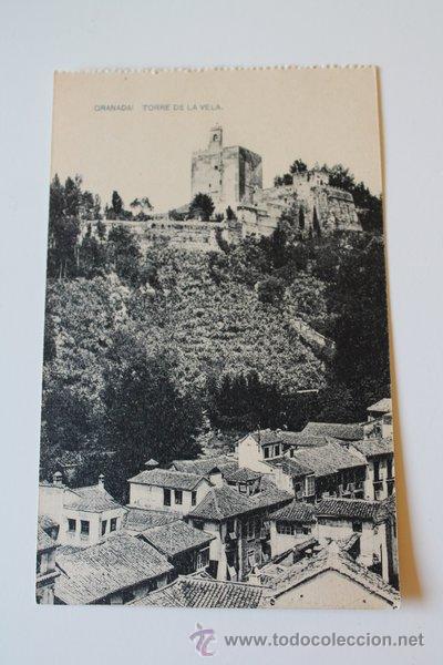 Postales: Postal. Granada. Torre de la Vela. Hauser y Menet. - Foto 1