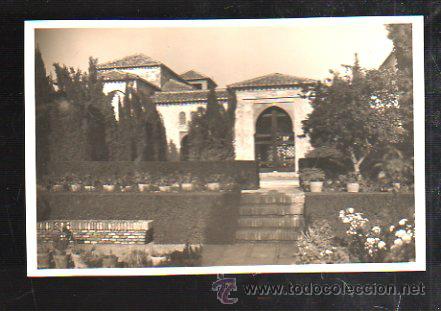 Cartoline: TARJETA POSTAL DE MALAGA - ALCAZABA. PATIO DE LOS SURTIDORES. GARCIA GARRABELLA