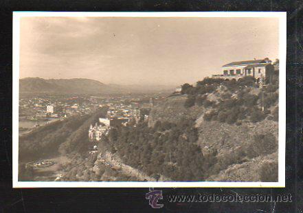 Cartoline: TARJETA POSTAL DE MALAGA - HOSPEDERIA DEL TURISMO Y VISTA PARCIAL. GARCIA GARRABELLA
