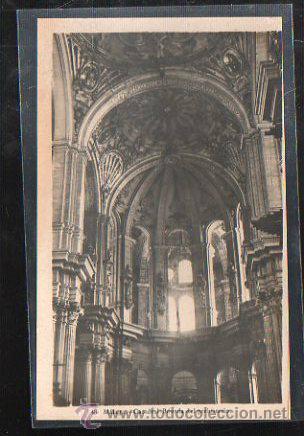Cartoline: TARJETA POSTAL DE MALAGA - CATEDRAL: BOVEDA DEL PREBISTERIO. 48.