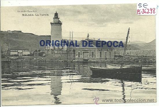 Postales: (PS-36298)POSTAL DE MALAGA-LA FAROLA