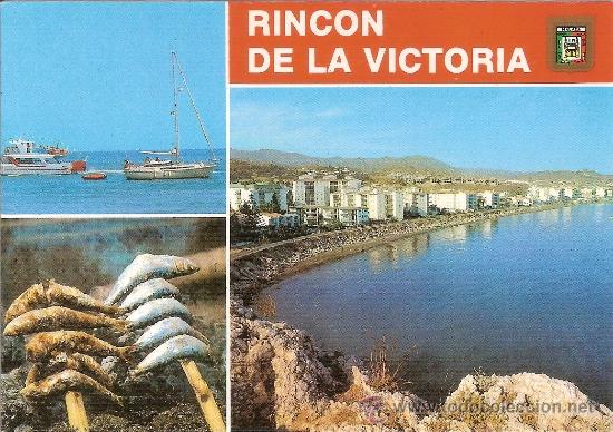 Postales: RINCON DE LA VICTORIAL (COSTA DEL SOL), DIVERSOS ASPECTOS - ESCUDO DE ORO N&ordm; 11 - ESCRITA