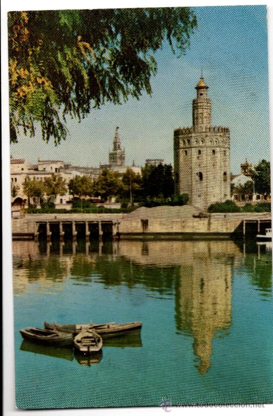 Postales: Torre del Oro