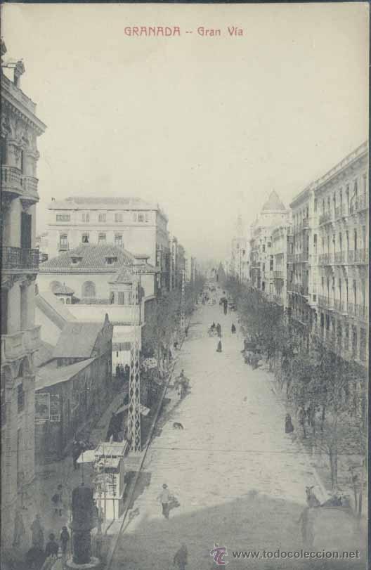 Postales: GRANADA.- GRAN V&Iacute;A.