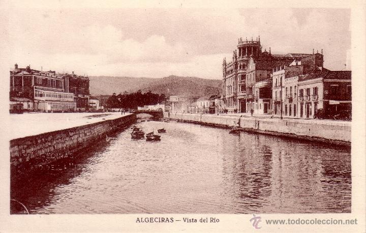 Cartoline: ALGECIRAS - CADIZ - VISTA DEL RIO