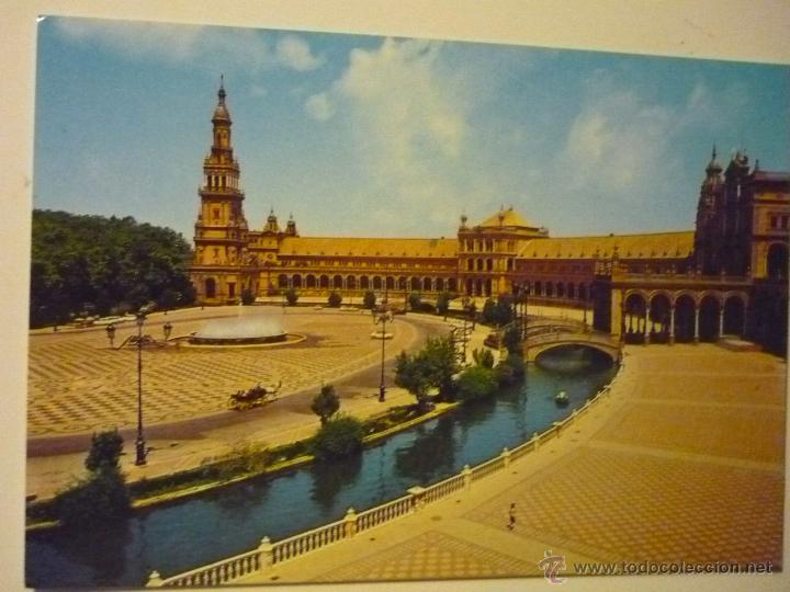 Postales: POSTAL PL.ESPA&Ntilde;A SEVILLA - Foto 1
