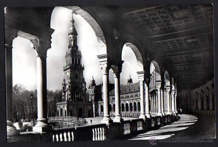 Postales: Sevilla. Circulada 1961 - Foto 1