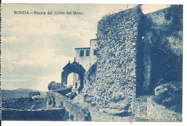 Postais: RONDA.-PUERTA DEL SILLON DEL MORO.-EDICIONES GRAFOS