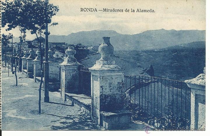 Postkarten: RONDA.-MIRADORES DE LA ALAMEDA.- EDICIONES GRAFOS