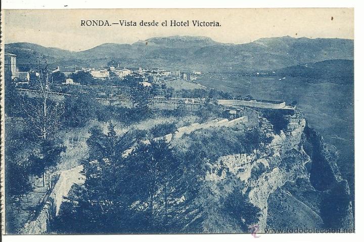 Postkarten: RONDA.-VISTA DESDE EL HOTEL VICTORIA.-EDICION GRAFOS