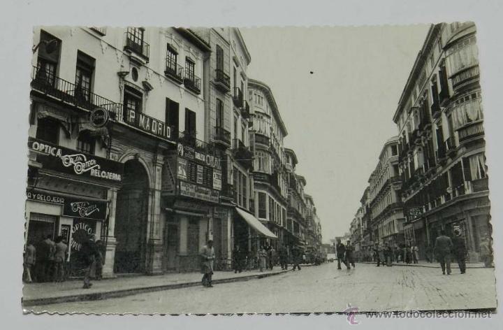 Postales: ANTIGUA FOTO POSTAL DE MALAGA - N. 60 - CALLE DEL MARQUES DE LARIOS - FOTO D. CORTES - NO CIRCULADA.