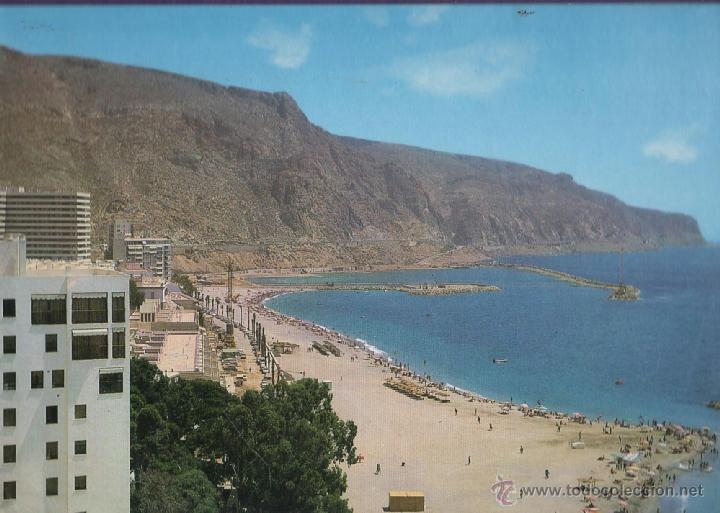 Postales: almeria - aguadulce - playa - n&ordm; 26 - ed. arribas - nueva - a&ntilde;os 70 - x