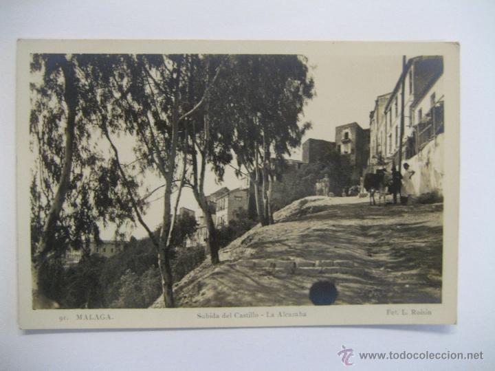 Postales: SUBIDA DEL CASTILLO, M&Aacute;LAGA, ROSIN - Foto 1