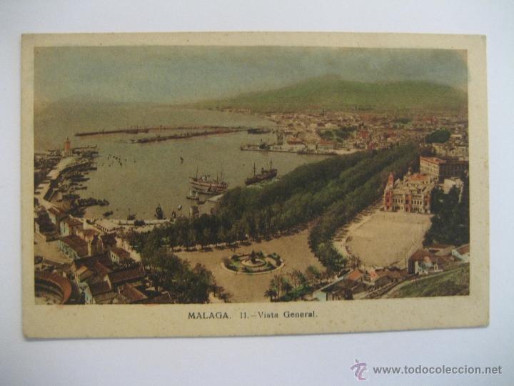 Postales: POSTAL M&Aacute;LAGA.VISTA GENERAL. EDICIONES ARRIBAS.