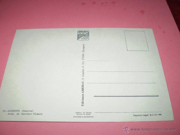 Postales: AYAMONTE 1985 - Foto 2