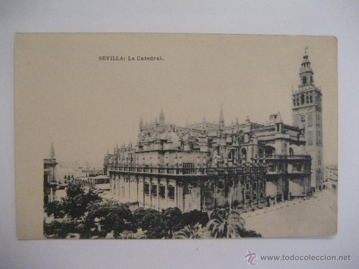 Postales: POSTAL SEVILLA - LA CATEDRAL - Foto 1