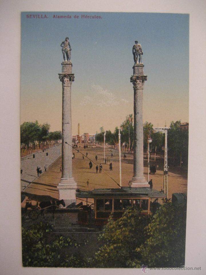 Postales: POSTAL SEVILLA - ALAMEDA DE H&Eacute;RCULES - Foto 1