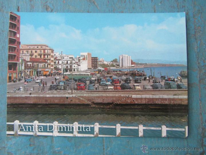 Postales: ANTIGUA POSTAL DE ALGECIRAS - ACERA DE LA MARINA - GARCIA GARRABELLA N&ordm; 7 - NO CIRCULADA - EN BUEN E