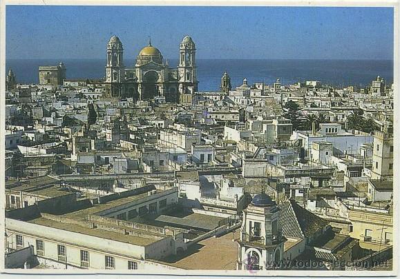 Postales: POSTAL DE CADIZ. PANORAMICA CON SALIENTE DE LA CATEDRAL. TODO&hellip;CADIZ N&ordm; 15  P-ANC-453