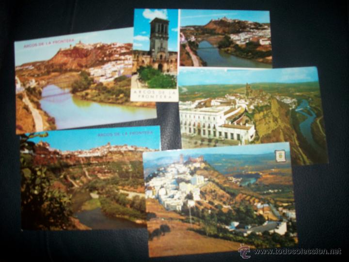 Postales: LOTE 5 POSTALES &ndash; ARCOS DE LA FRONTERA &ndash; ANTIGUAS