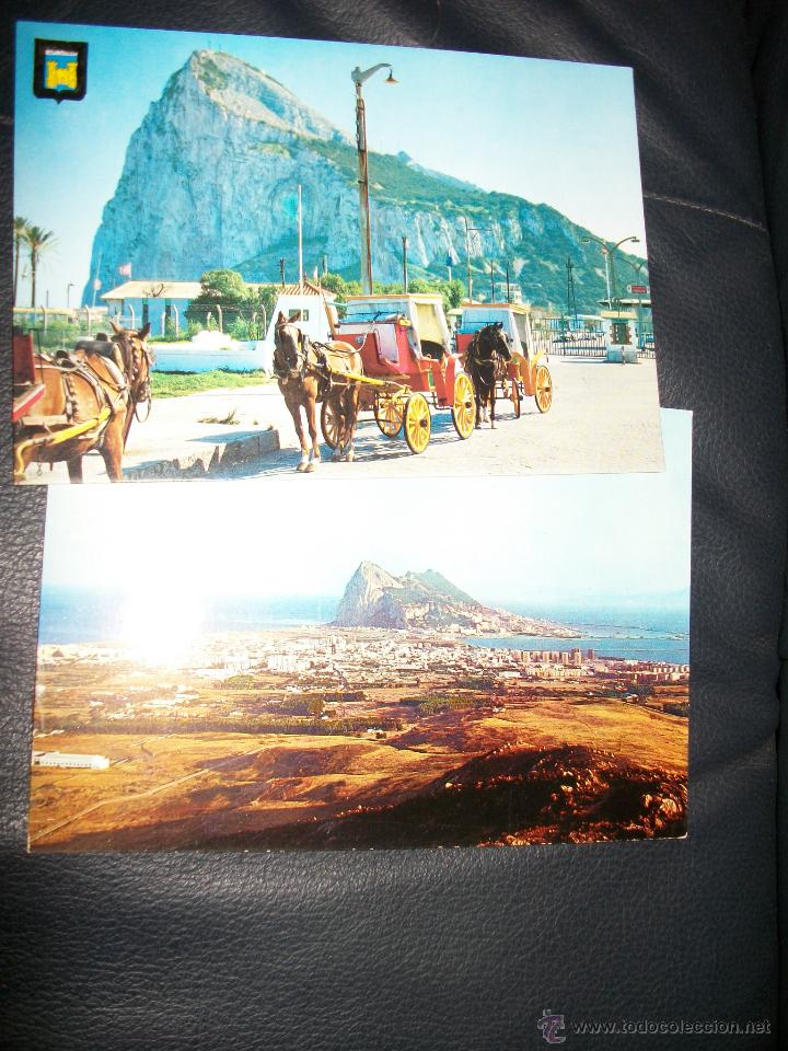 Postales: LOTE 2 POSTALES LA LINEA CADIZ &ndash; ANTIGUAS
