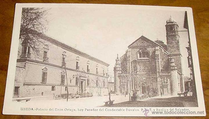 Postales: ANTIGUA POSTAL DE UBEDA - PALACIO DEL DEAN ORTEGA - NO CIRCULADA.