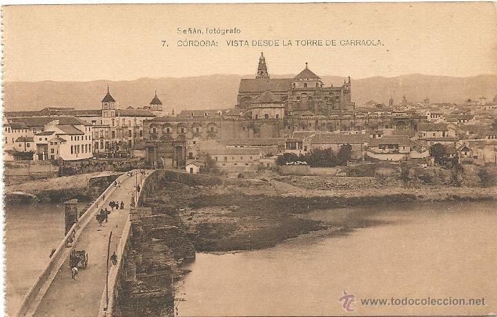Postais: POSTAL - CORDOBA , VISTA DESDE LA TORRE DE CARRAOLA,Se&ntilde;&aacute;n Fot&oacute;grafo , N&ordm; 7
