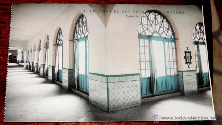 Postales: ANTIGUA FOTO POSTAL DEL COLEGIO DE SAN ESTANISLAO - MALAGA - 1&ordm; SERIE - ED. INDUSTRIAL FOTOGRAFICA -