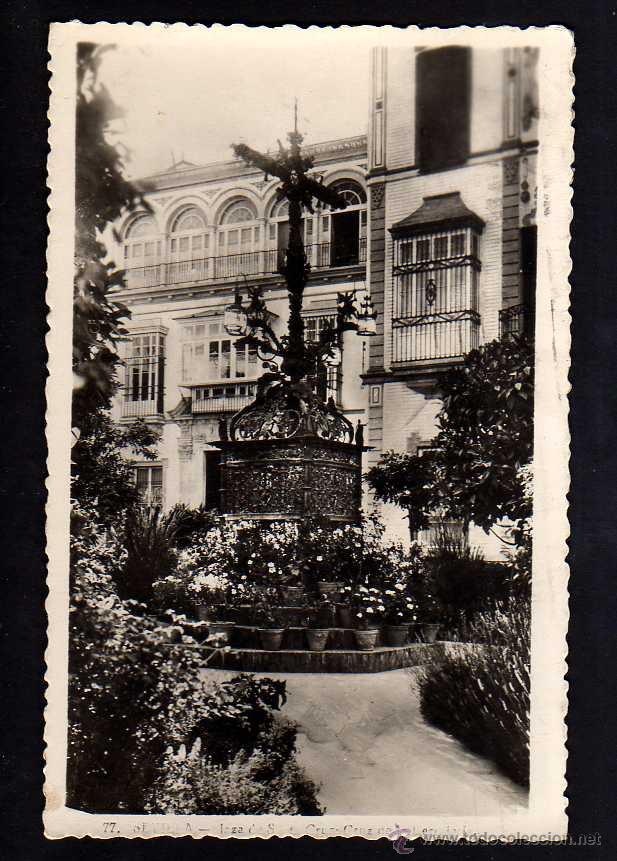 Postales: Sevilla. Circulada 1949. - Foto 1