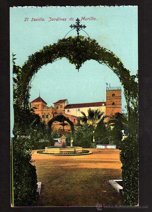 Postales: Sevilla. Jardines de Murillo. No circulada - Foto 1