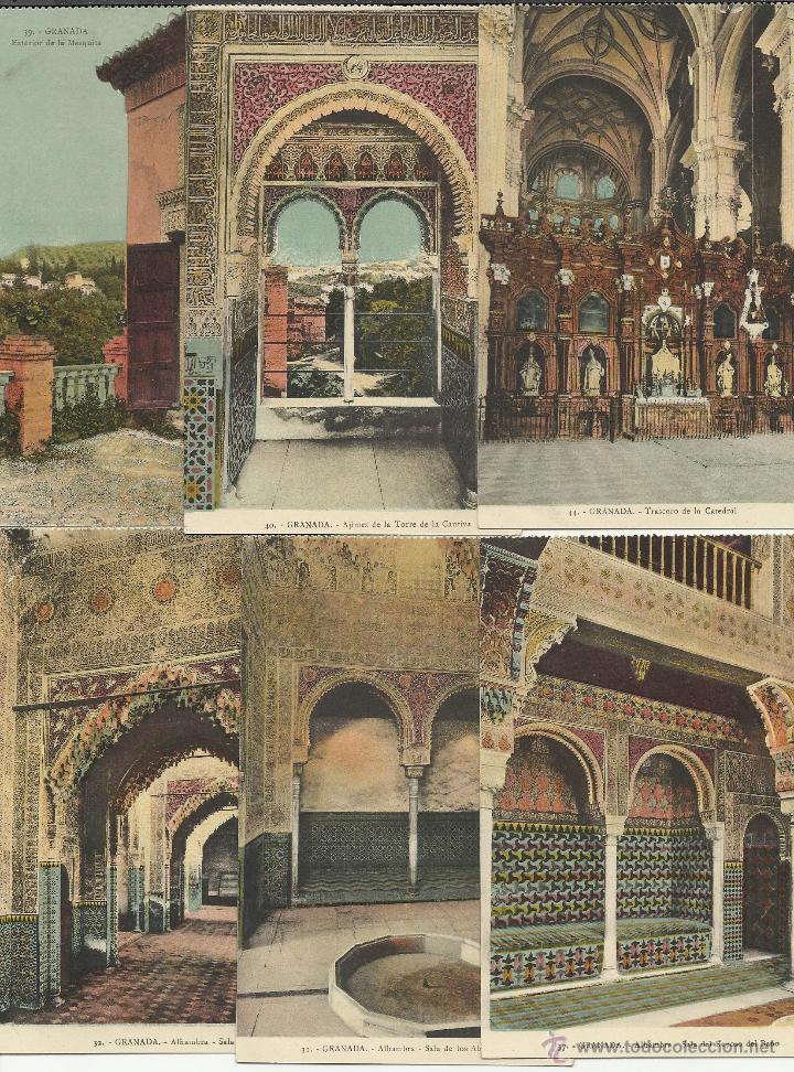 Postales: BONITO LOTE DE 10 POSTALES ANTIGUAS DE GRANADA VER FOTOS